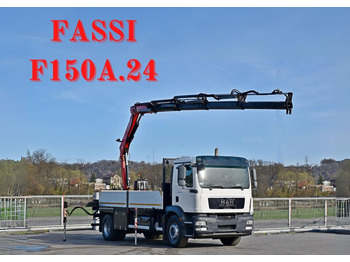 Kraanaga veoauto MAN TGM 18.340