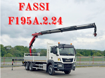 Kraanaga veoauto MAN TGS 26.360