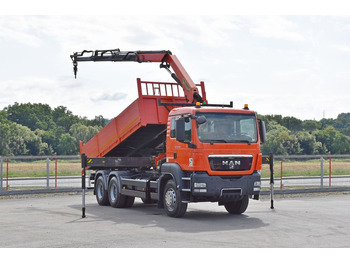Kraanaga veoauto, Kallurauto MAN TGS 26.360 Kipper 6,10m* PK 16001 - KB/FUNK* 6x4: pilt 2