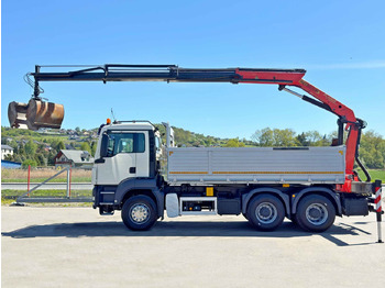 Kallurauto, Kraanaga veoauto MAN TGS 33.360*KIPPER 4,95 m *PK 15002 * 6x4: pilt 5