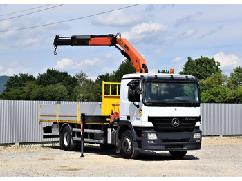 Kraanaga veoauto MERCEDES-BENZ Actros 1832