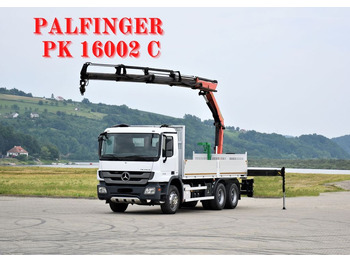 Kraanaga veoauto MERCEDES-BENZ Actros 2636