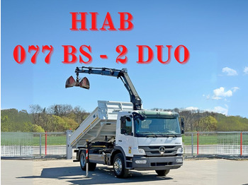 Kraanaga veoauto MERCEDES-BENZ Atego 1224