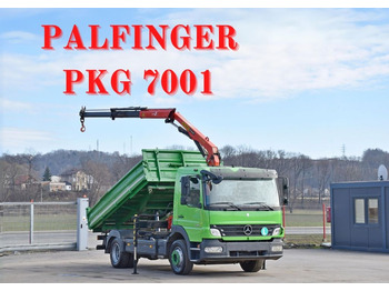 Kraanaga veoauto MERCEDES-BENZ Atego 1224