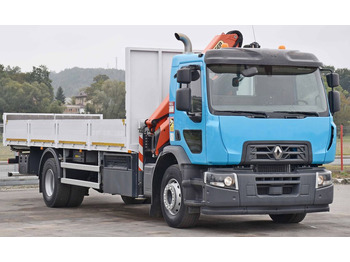 Kraanaga veoauto, Madelveok/ Platvormveok Renault C 320 * PK 12002 EH A + FUNK * TOPZUSTAND: pilt 3