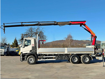Kraanaga veoauto, Madelveok/ Platvormveok Renault C 380 *PRITSCHE 6,80m * PK 18002-EH C + FUNK*6x4: pilt 5