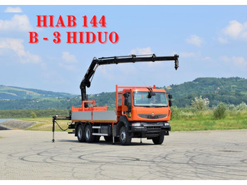 Kraanaga veoauto RENAULT Kerax 410