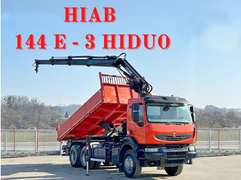 Kraanaga veoauto RENAULT Kerax 430