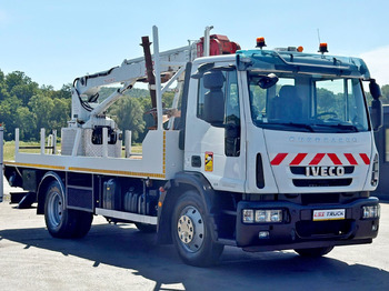 Veoauto, Kraanaga veoauto Iveco Eurocargo 120E22 * Bohrgerät auf LKW + FUNK *TOP: pilt 3