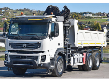 Kraanaga veoauto Volvo FMX 410 Kipper 5,20m*HIAB 122 D-4 HIDUO/FUNK*6x4: pilt 5