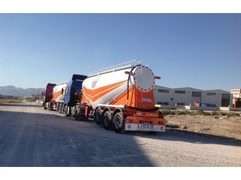 Uus Tsistern poolhaagis transporditavad ained tsement LIDER 2022 MODEL NEW CEMENT TANKER: pilt 4