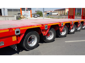Uus Madal platvormpoolhaagis transporditavad ained rasketehnika LIDER 2024 YEAR NEW MODELS containeer flatbes semi TRAILER FOR SALE: pilt 3