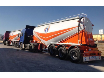 Uus Tsistern poolhaagis transporditavad ained tsement LIDER 2025  MODEL NEW CEMENT TANKER: pilt 3