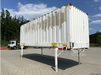 Asenduskorpus - furgoon Krone Wechselkoffer mit Rolltor 7,45 m kran- und stapelbar: pilt 1