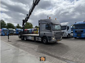 Madelveok/ Platvormveok, Kraanaga veoauto DAF FAN CF85 .460 - AUTOMATIC - EURO 5 - KRAN/CRANE HIAB 377: pilt 3
