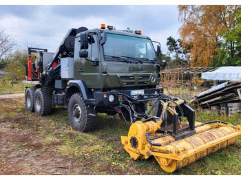 Kraanaga veoauto MAN