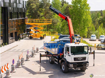 Kallurauto MAN  TGM 18 250 4x4 PALFINGER PK 27001 HDS Crane Kra: pilt 2
