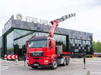 Kraanaga veoauto MAN  TGS 28.480 6x4x4 H PALFINGER PK 34002 SH Crane: pilt 3