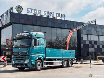 Kraanaga veoauto MERCEDES-BENZ Actros 2545