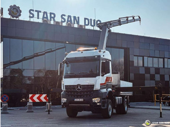 Kraanaga veoauto MERCEDES-BENZ Arocs 1851