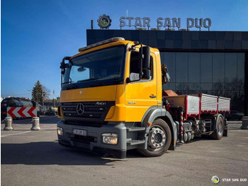 Kraanaga veoauto Mercedes-Benz  AXOR 1824 4x2 HMF 975 HDS Crane  Rotator Kipper: pilt 3