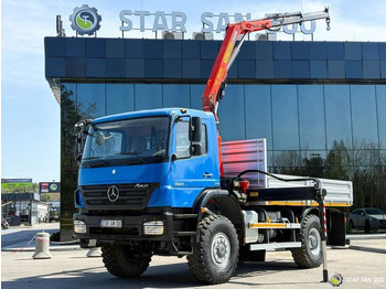Kraanaga veoauto MERCEDES-BENZ Axor 1824