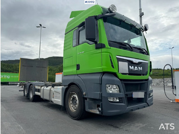 Konteinerveduk/ Tõstukiga veoauto MAN TGX 26.500