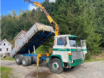 Kraanaga veoauto SCANIA LB