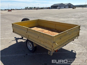Auto järelhaagis Single Axle 1000Kg  Trailer Length 2.50 m / Width 1.67 m: pilt 3