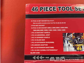Garaažiseadmed Unused 46pc Wrench Set / Set de Llaves: pilt 3