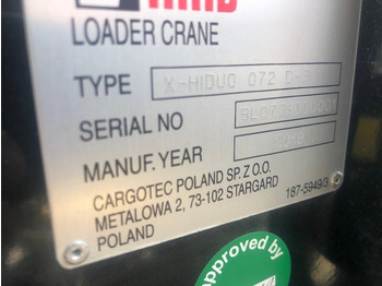 Uus Kraana-manipulaator - Veoauto Hiab X-HiDuo 072 D-3: pilt 3