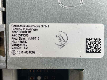 Armatuurlaud - Buss MERCEDES CLUSTER INSTRUMENT A0054466921: pilt 3