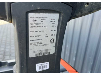 Kaubaaluste tõstuk BT LPE200: pilt 4