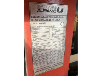 Klamber - Materjali käitlemise seade Bolzoni KB12CF1A, Kartonklammer: pilt 3 Klamber - Materjali käitlemise seade Bolzoni KB12CF1A, Kartonklammer: pilt 3