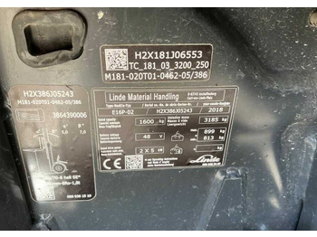 Elektritõstuk Linde E16P-02: pilt 4