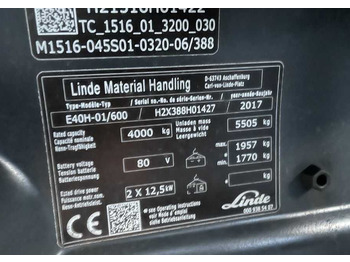 Elektritõstuk LINDE E