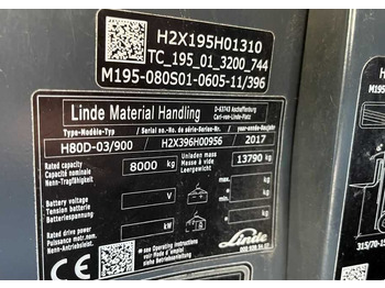 Diiseltõstuk Linde H80D-03/900: pilt 5