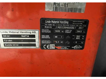 Linde R16-01 liising Linde R16-01: pilt 4