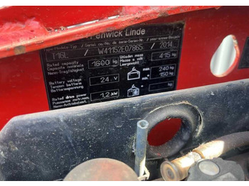 Kaubaaluste tõstuk Linde T16L: pilt 5