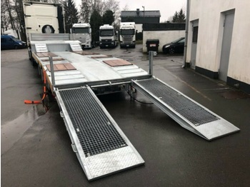 Madal platvormpoolhaagis transporditavad ained rasketehnika 2 Axle Lowloader: pilt 2