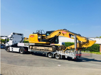 Madal platvormpoolhaagis transporditavad ained rasketehnika 2 Axle Lowloader: pilt 5