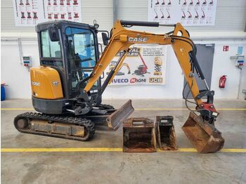 Miniekskavaator Case CX26C / 2x TL & 1x hydr. GRL / 2019 / 1.766h: pilt 1