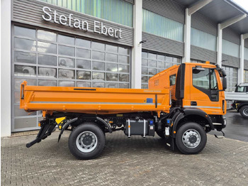 Kallurauto Iveco ML150E28W 4x4 Meiller Dreiseitenkipper 2xAHK: pilt 5