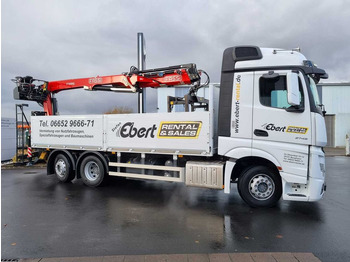 Mercedes-Benz Actros 2745 L 6x2 Baustoffpritsche+Kran Retarder  liising Mercedes-Benz Actros 2745 L 6x2 Baustoffpritsche+Kran Retarder: pilt 5