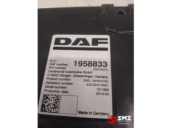 Mootori juhtimisseade - Veoauto DAF Occ ECU ELC regeleenheid DAF: pilt 2