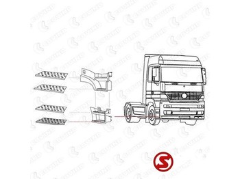 Uus Asteraud - Veoauto Mercedes-Benz Trede actros mp1 - 2 - 3 mega space rechts: pilt 2