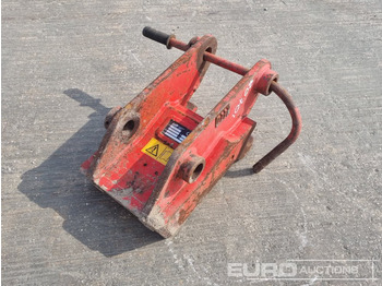 Kiirühendus 2013 Ksw Manual Dedicated Single Lock QH 45mm Pin to suit 4-6 Ton Excavator: pilt 5
