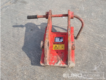 Kiirühendus 2013 Ksw Manual Dedicated Single Lock QH 45mm Pin to suit 4-6 Ton Excavator: pilt 4