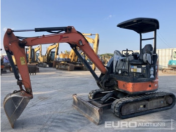Miniekskavaator HITACHI ZX30