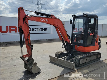 Miniekskavaator KUBOTA